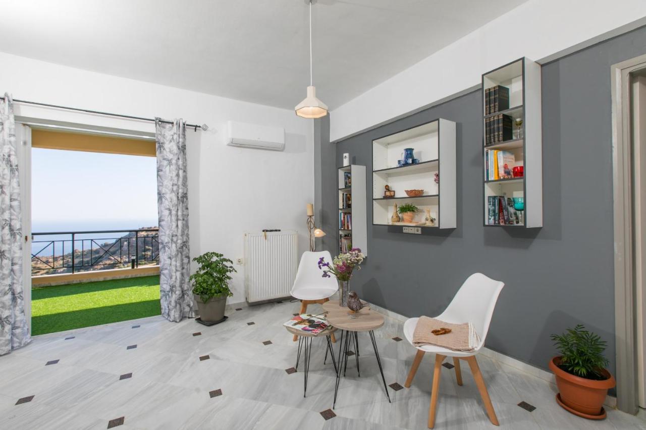Irini'S Sea View House Villa Sellia  Bagian luar foto