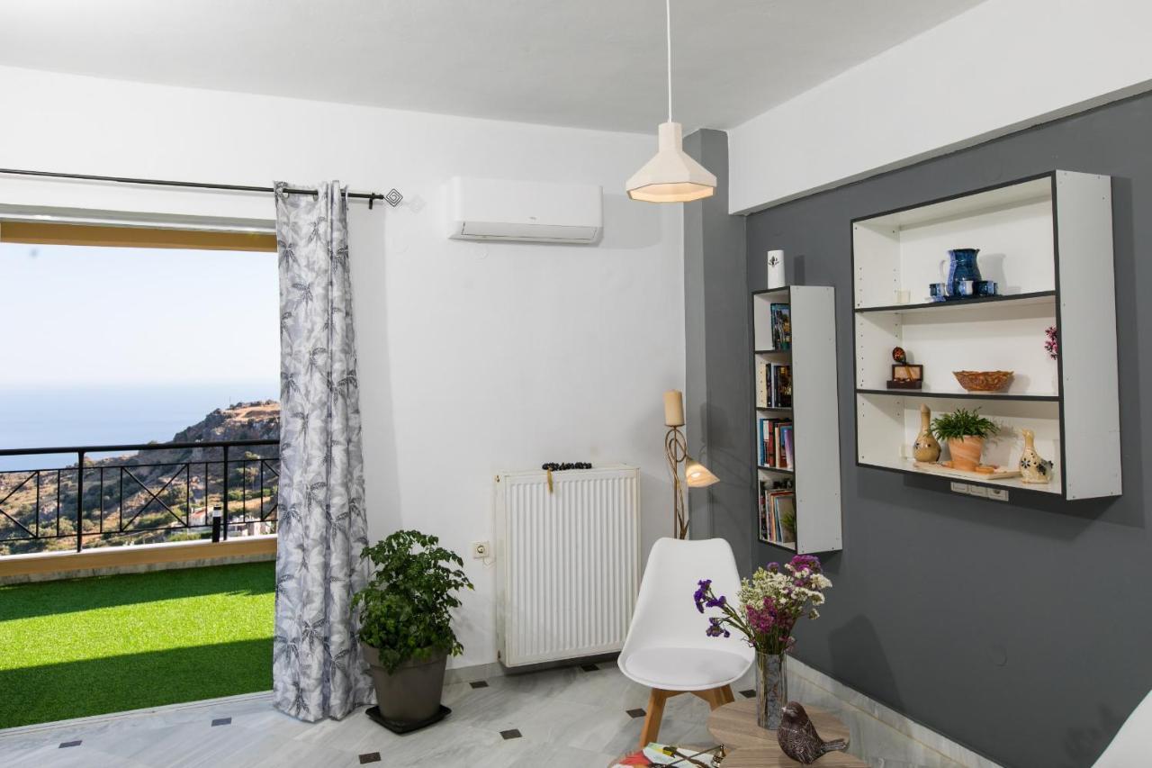 Irini'S Sea View House Villa Sellia  Bagian luar foto