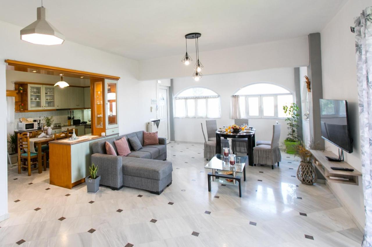 Irini'S Sea View House Villa Sellia  Bagian luar foto